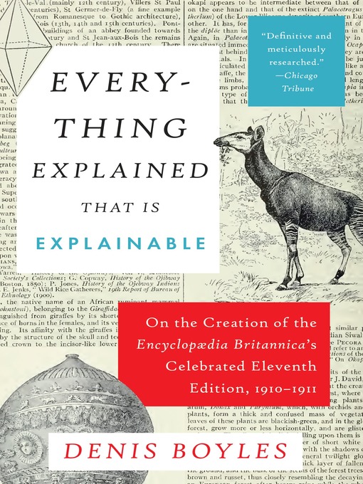 Title details for Everything Explained That is Explainable by Denis Boyles - Available